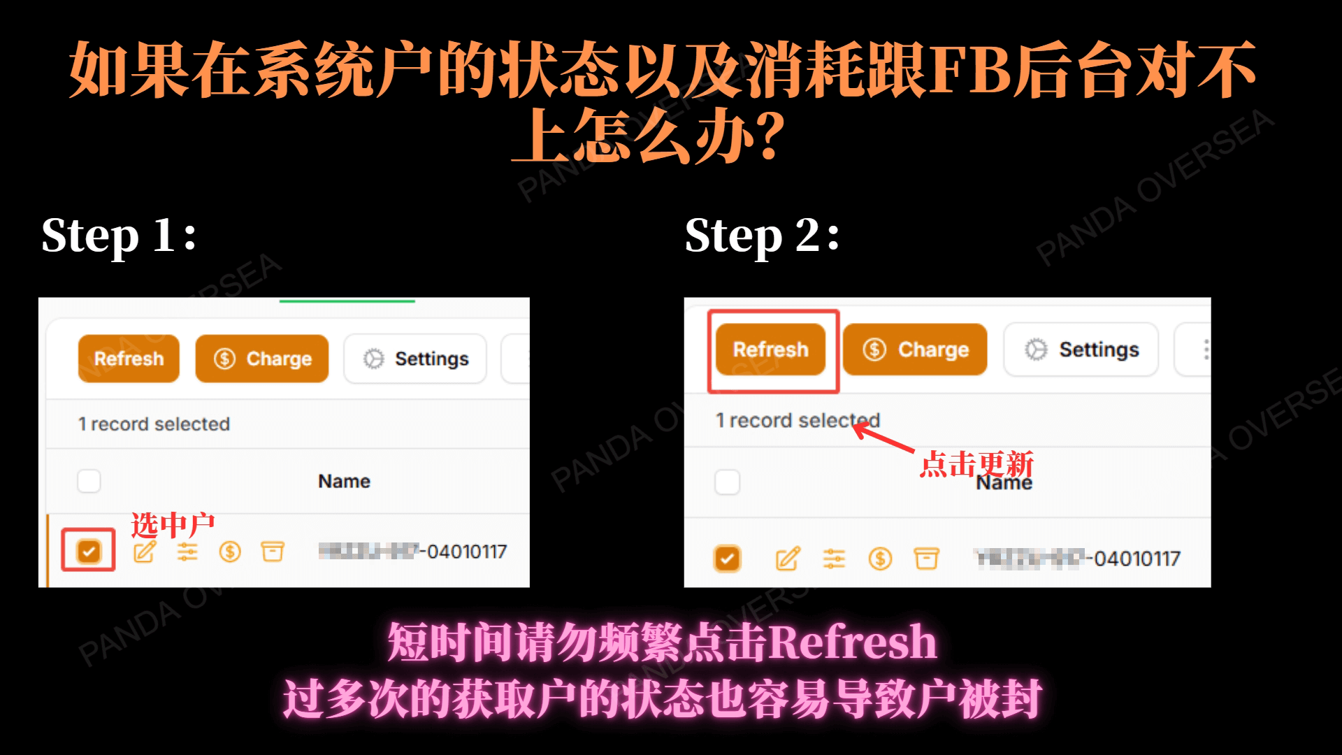 查看月消耗